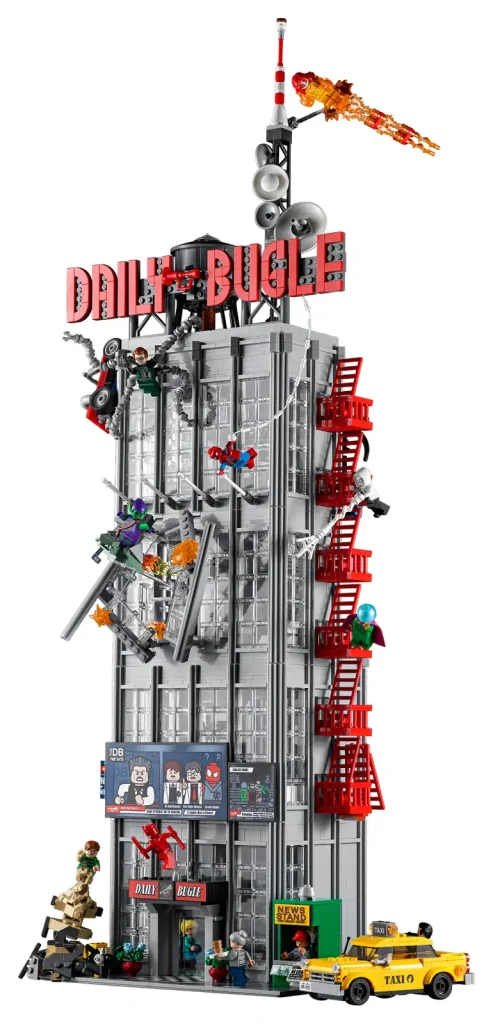 Tour LEGO 76178 Daily Bugle avec Spider-Man, Venom et 25 figurines Marvel